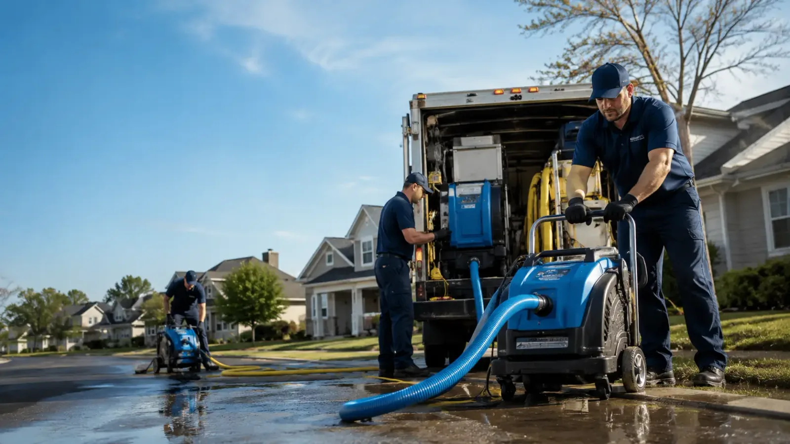 Flood Damage Cleanup in Rosanky, TX